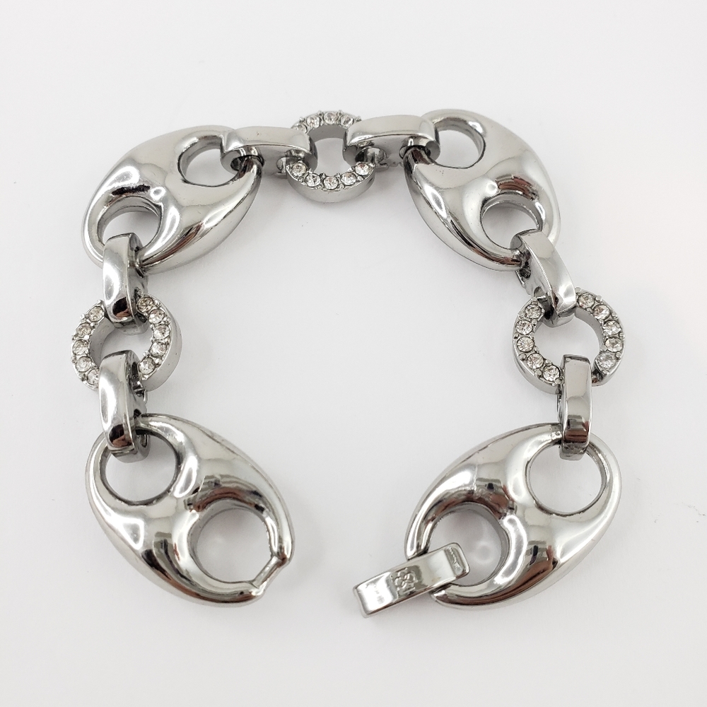 Ann Taylor Modern Statement Bracelet Silver - Picture 5 of 16